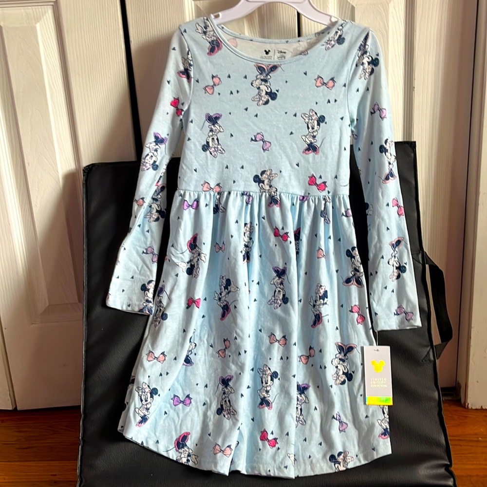 Jumping bean Disney minion mouse dress 7 girl